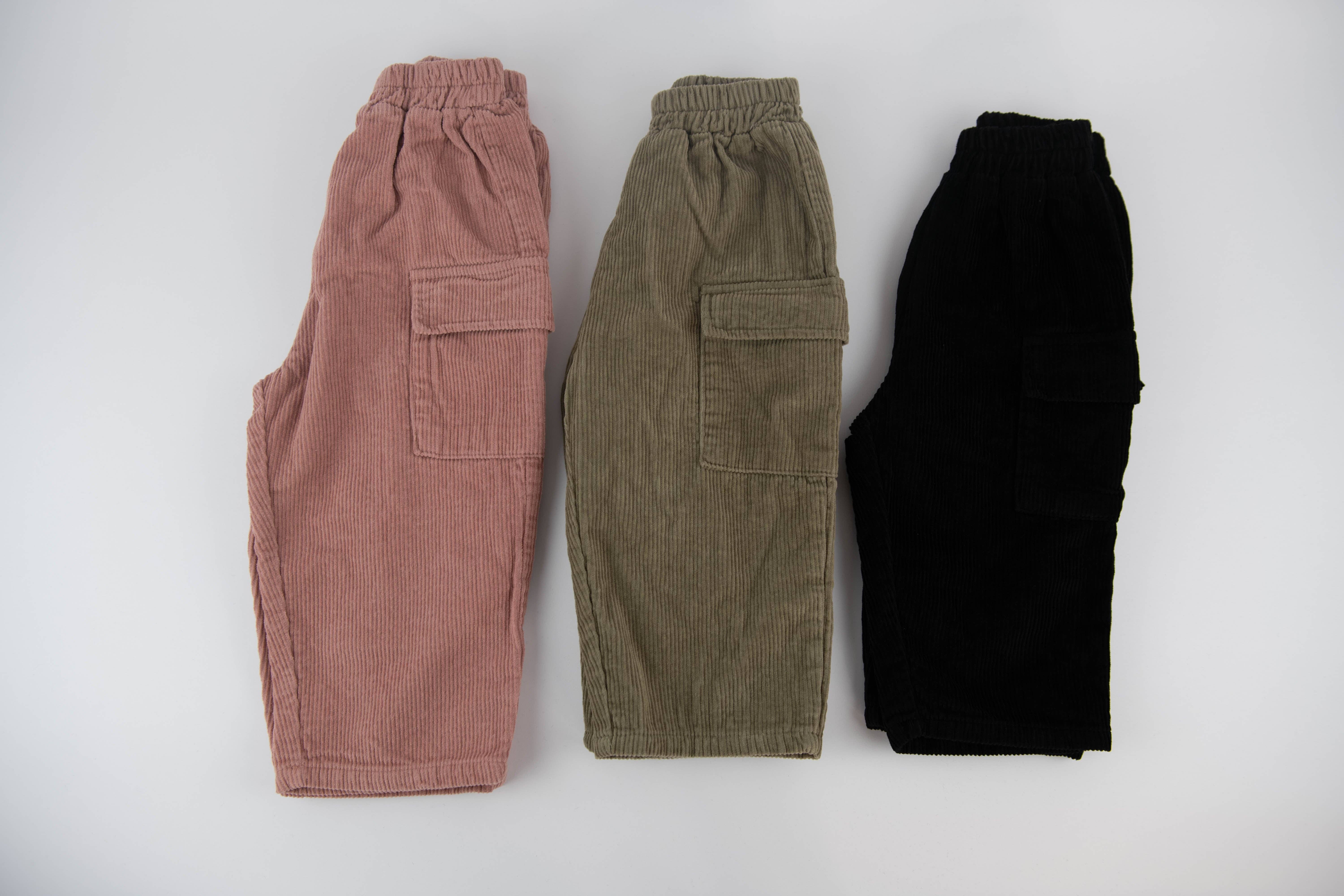 Good Morning Baby - Wholesale Pants - Kids - Cargo Corduroy Pants1