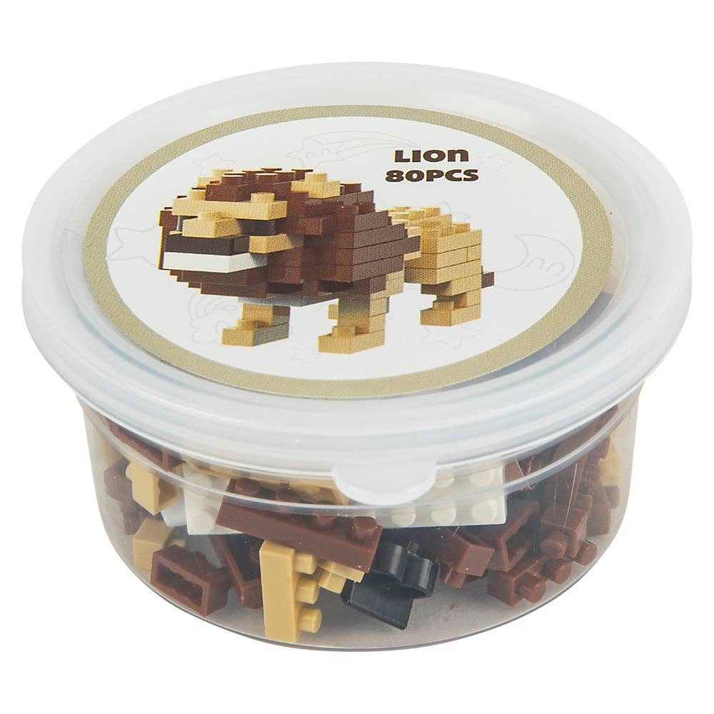 La Luna Bella - Toys - Wholesale Blocks - Kids Baby - MINI BLOCKS LION LLB Blocks -kids Baby2