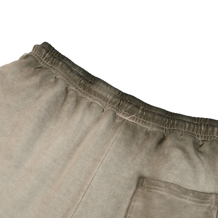 Plair Omgekeerd Geverfde Sweatshorts voor wholesale door Plair