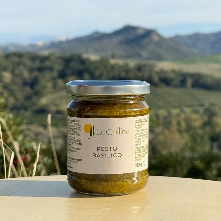 Le Colline UG - Vente Pestos - Pesto basilic | 180 g - 6,35 oz1