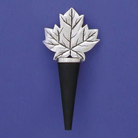 Maple Leaf Bottle Stopper for wholesale by Basic Spirit