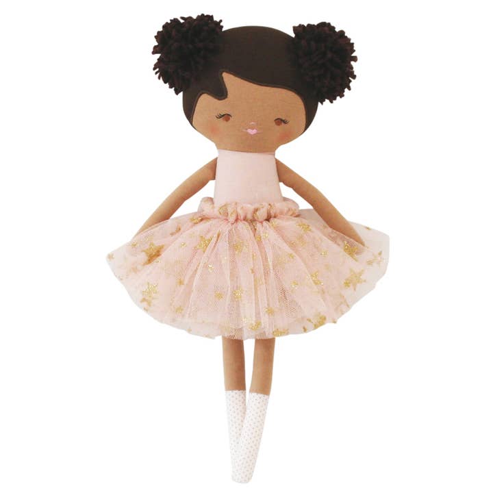 Alimrose - Wholesale Doll – Kids - Madison Ballet Doll 35cm Pink Gold Star1