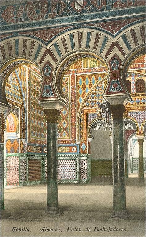 Found Image Press - Wholesale Postcard - Postcard AH-19 Alcazar in Seville, Spain0