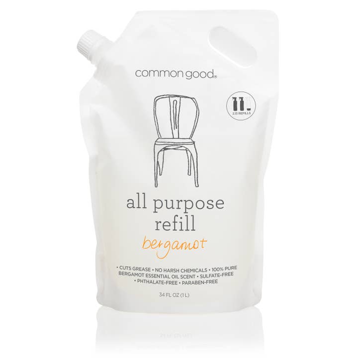 All-Purpose Cleaner Refill Pouch, 34 Fl Oz for wholesale by Common Good