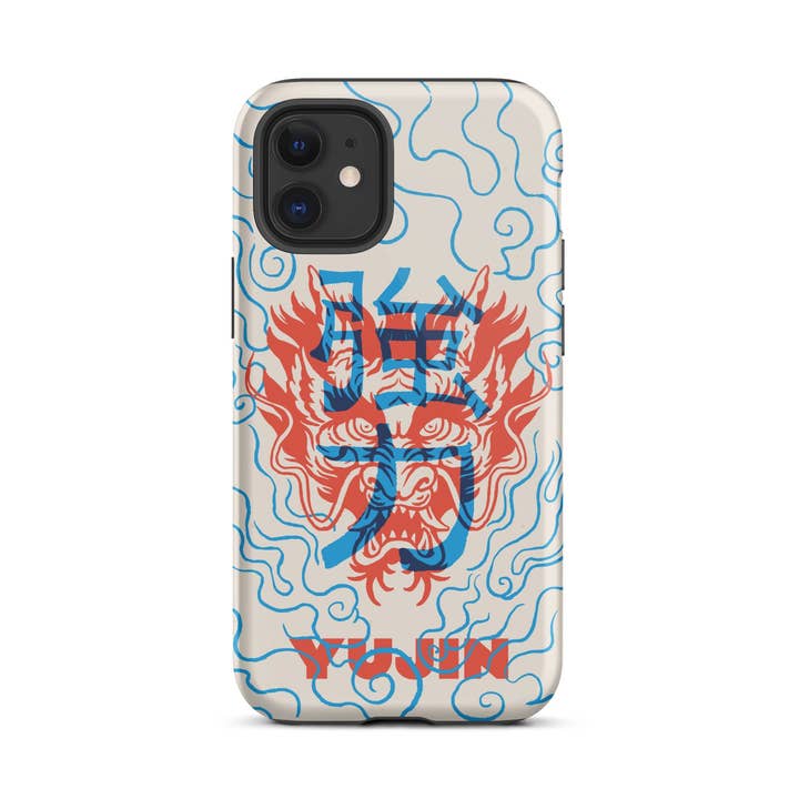 Capa iPhone Dragon Vibe Tough por atacado de YUJIN CLOTHING