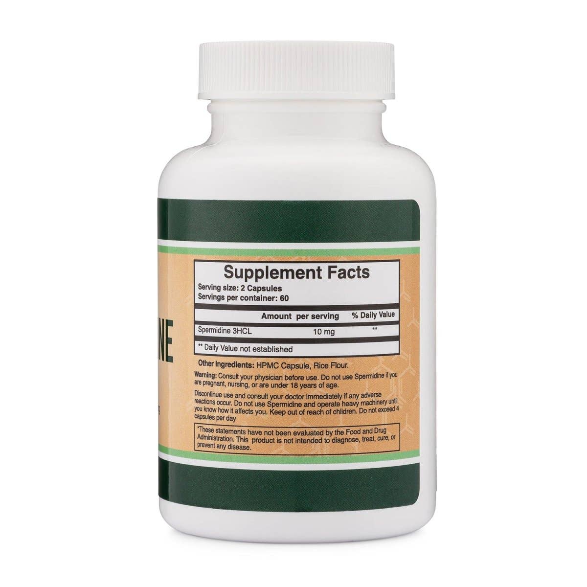 Double Wood Supplements - Wholesale Oral Supplement/Vitamin - Spermidine2