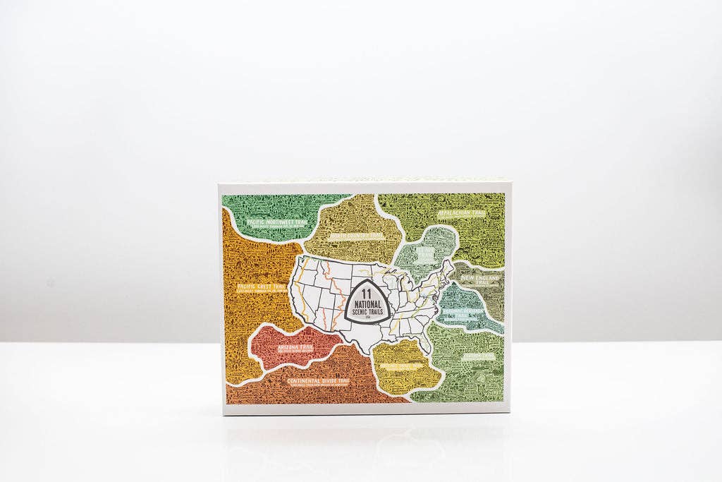 Brainstorm - Wholesale Puzzle - Adult - 11 U.S. National Scenic Trails Puzzle2