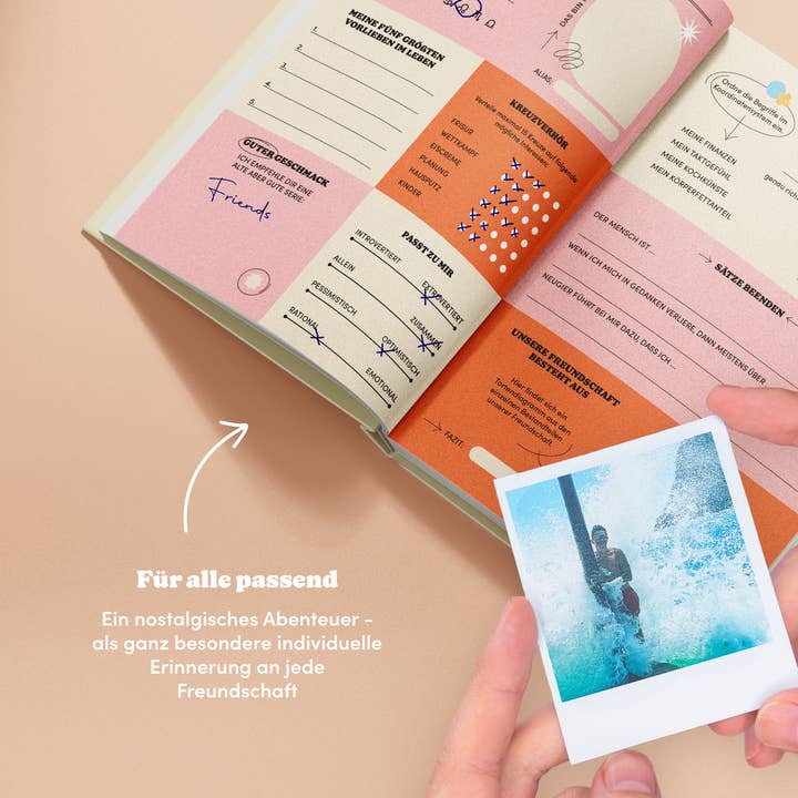 Simon & Jan - Wholesale Journal/Diary - Friendship Book for Adults6