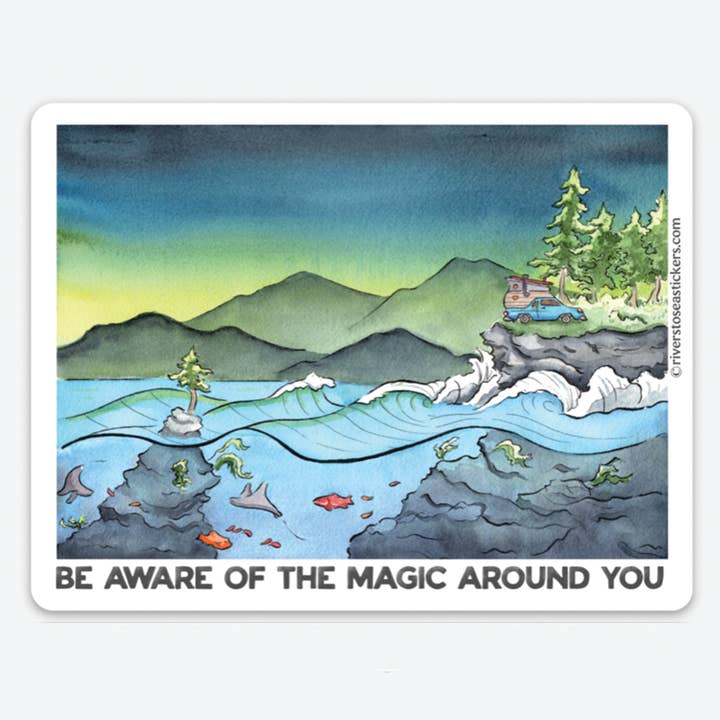 Drew Madden Art Stickers - Wholesale Sticker - Magic Around You