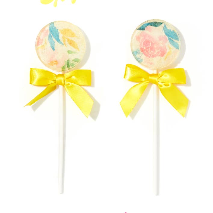 Lollipop Art sur un bâton - PÉTALES PASTEL pour la vente par Pure Sugar Candy