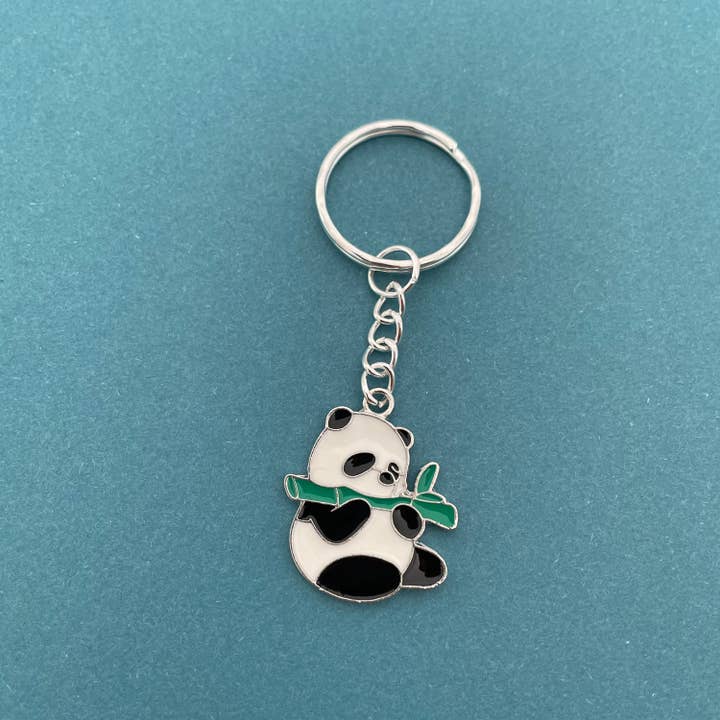 Roshni Desai & Things - Wholesale Sleutelhanger - Dames - Panda sleutelhanger Panda sleutelhanger Emaille sleutelhanger Unisex1