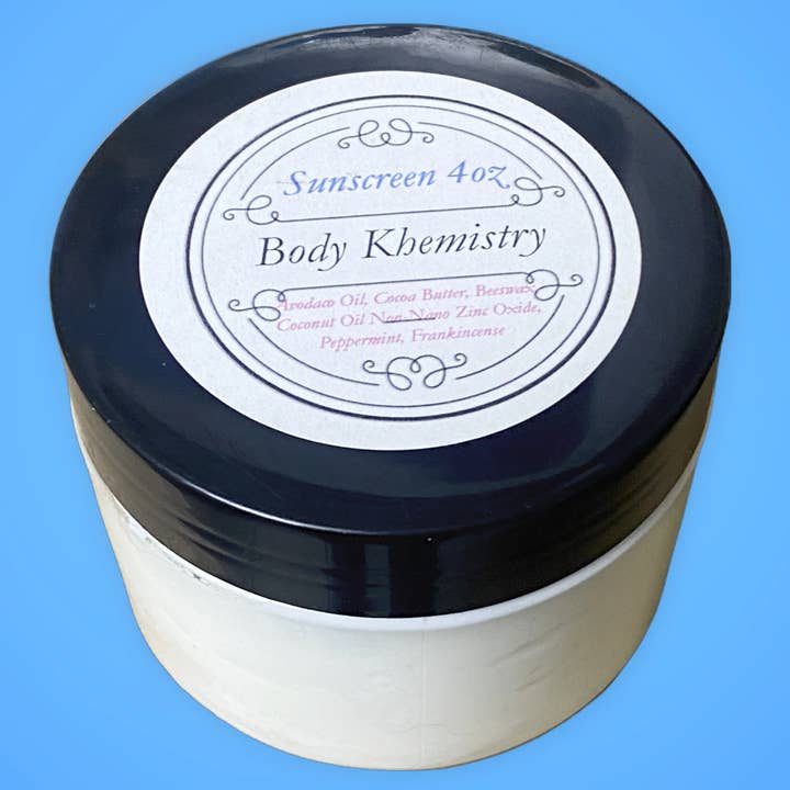 Sunscreen (all natural) for wholesale by Body Khemistry