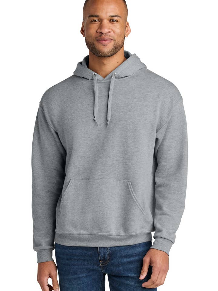 T-shirts personnalisés Ink Tees, impression personnalisée, qualité premium, délai rapide, plusieurs couleurs, sweat à capuche unisexe en filé à l'anneau Jerzees Ultimate CVC IC49M. pour la vente par Ink Tees Custom Tshirts