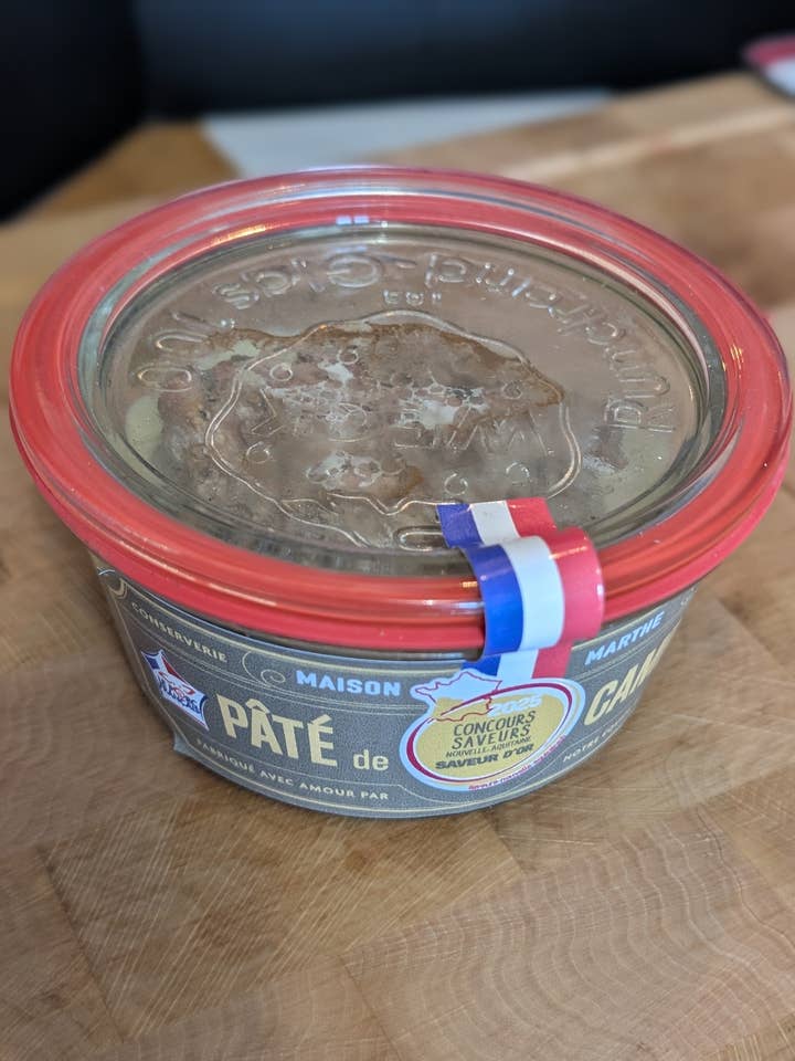 BEVARA WECK TERRE - Guldmedaljerad lantpaté - 170gr - Hantverkscharkuteri Maison Marthe - Oléron för wholesale av Conserverie Artisanale Maison Marthe - Oléron