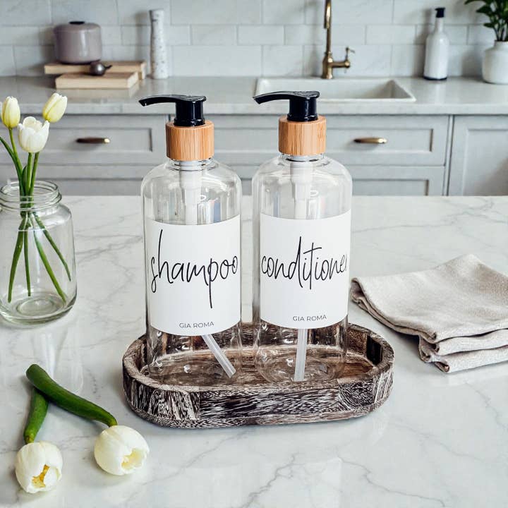 Gia Roma - Wholesale Decorative Tray - Rustic Wood Tray, Handmade Wooden Dispenser & Trinket Tray46