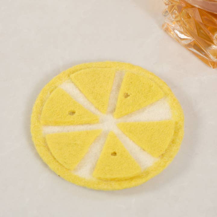 Sparkle Being - Wholesale Coasters - Handcrafted Wool Felt Fruits Coasters - Avocado, Apple, Kiwi6