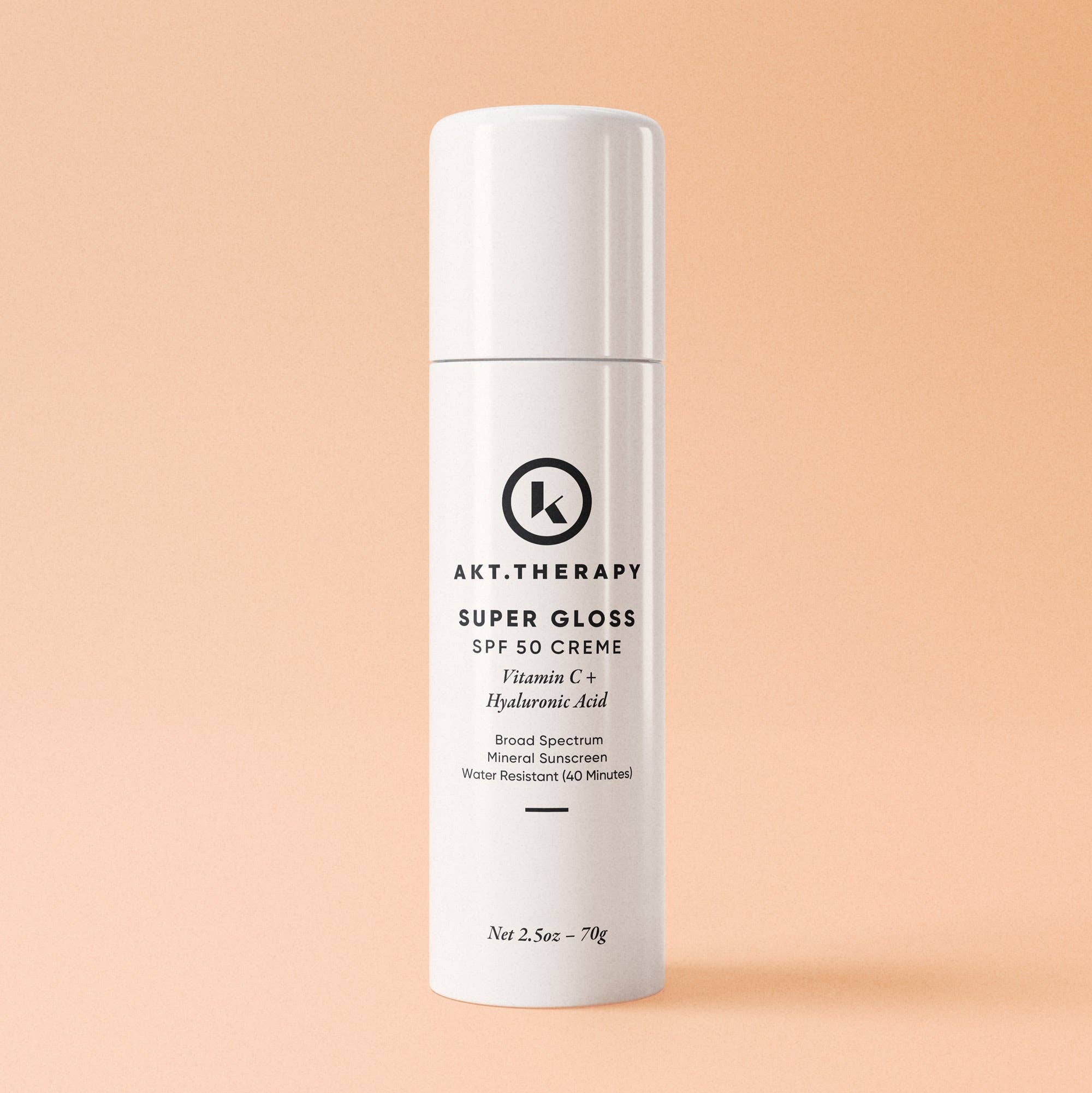 Un tinted Super Gloss SPF 50 Sunscreen for wholesale on Faire1