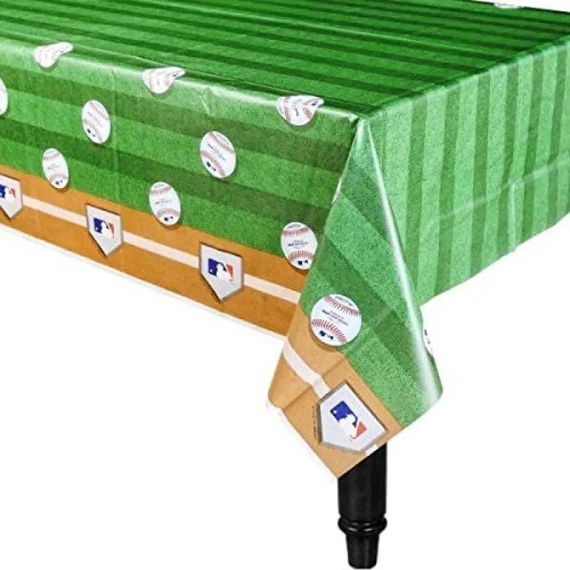 Party Expo, LLC - Wholesale Disposable Table Cover/Runner - Major League Baseball Rawlings Plastic Table Cover0