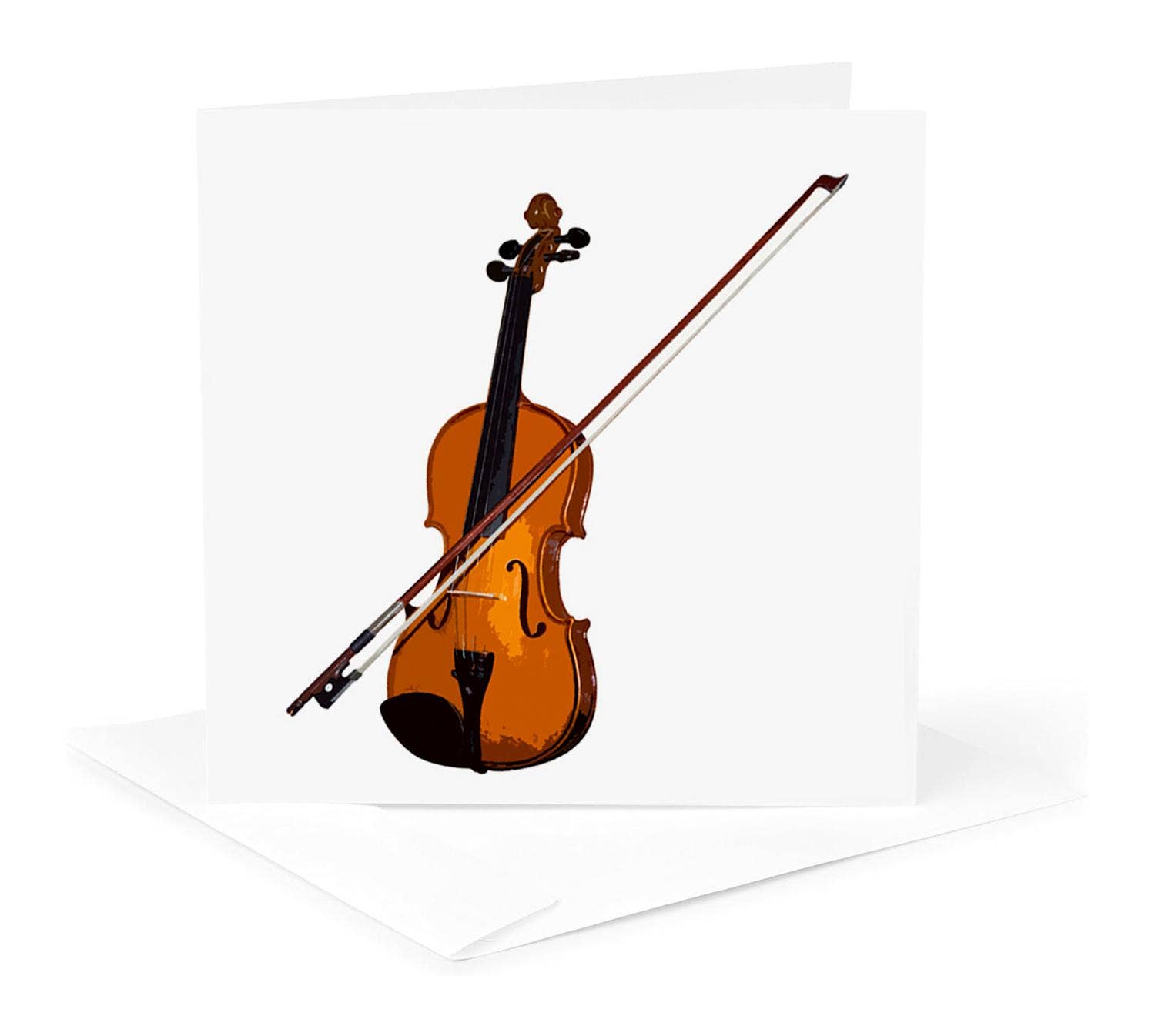 3dRose - Wholesale Everyday Greeting Card - 3dRose, Violin, Greeting Card0