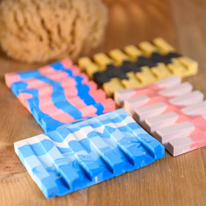 Savonnerie de la Buèges - Wholesale Bath Soap Dish - Multicolor handmade soap holder
