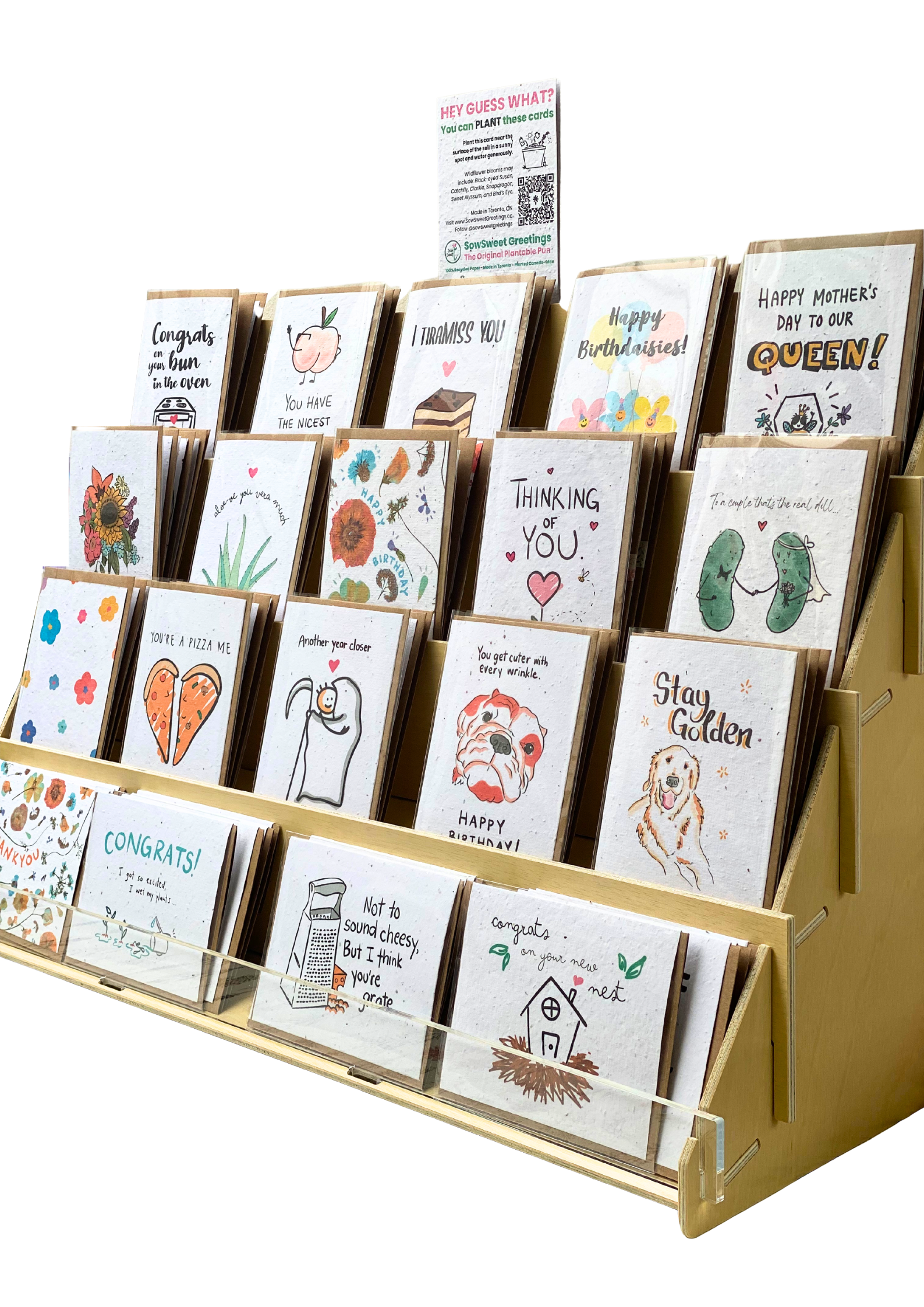 SowSweet Greetings Inc - Wholesale Retailer Display - Paper & Novelty - Mega-Tabletop Retail Display1