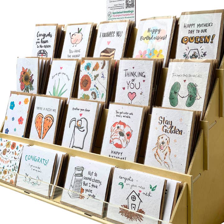 SowSweet Greetings Inc - Wholesale Retailer Display - Paper & Novelty - Mega-Tabletop Retail Display1