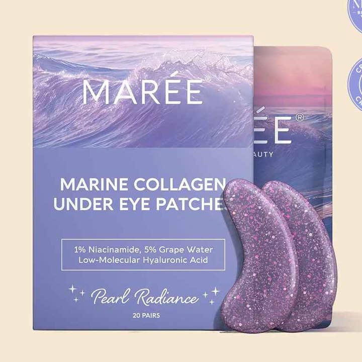 VIAI Beauty - Wholesale Eye Treatment Mask - MAREE Violet Eye Patches for Dark Circles0