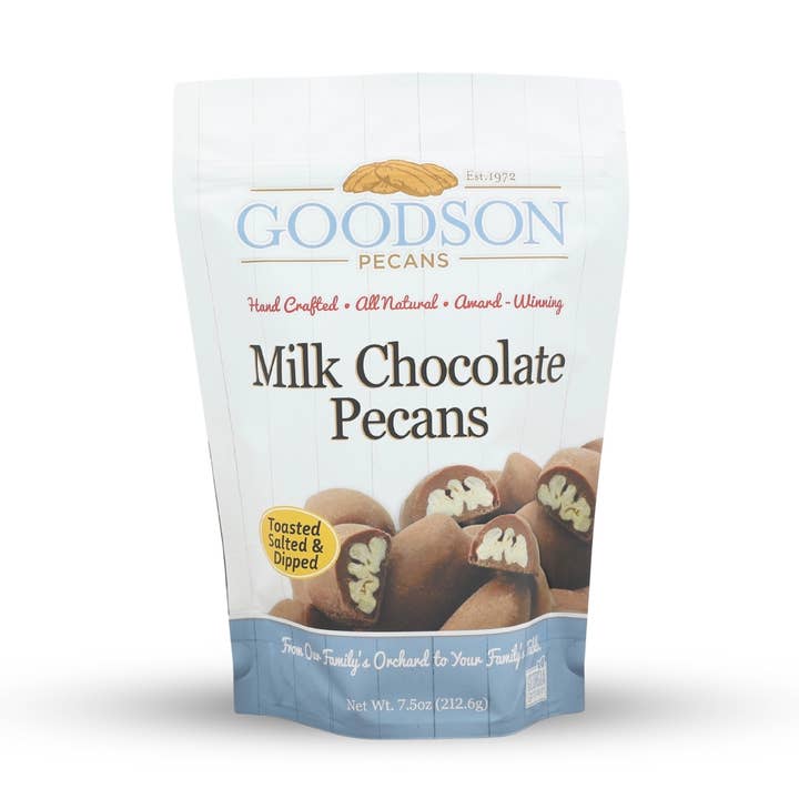 Goodson Pecans - Wholesale Nuts - Milk Chocolate Pecans3