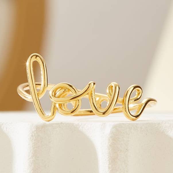 BAGUE LOVE KNOT (AJUSTABLE) pour la vente par Ashlen