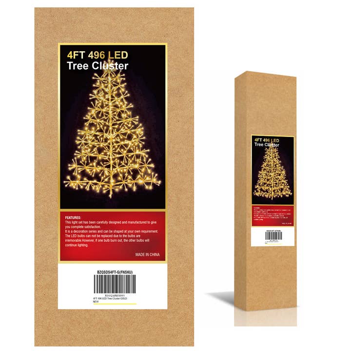 LIGHTSHARE - Wholesale Artificial Christmas Tree - Artificial Christmas Tree Light with Silver and Golden Finis5