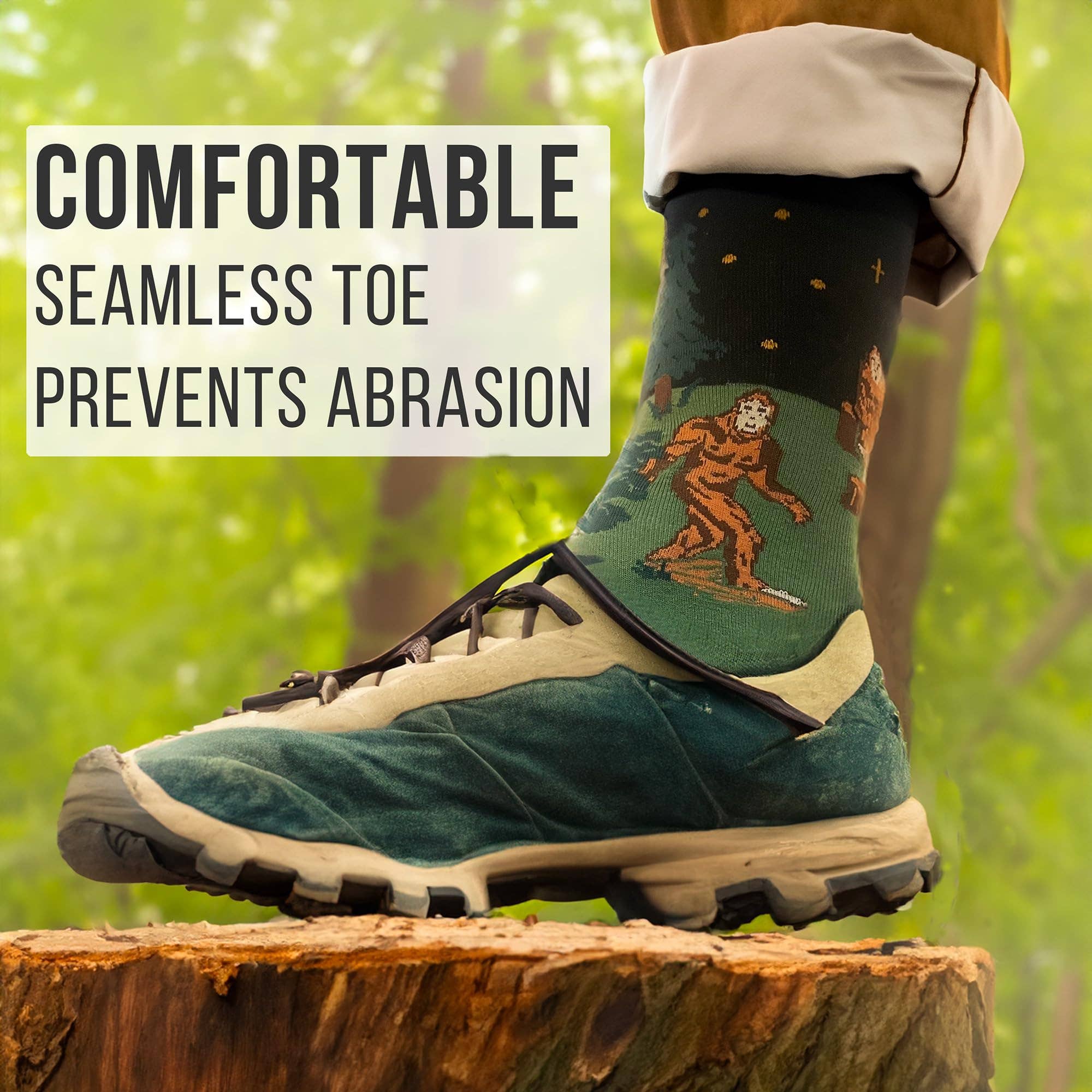Imagery Socks - Wholesale Socks - Men's - Men's Bigfoot Socks2