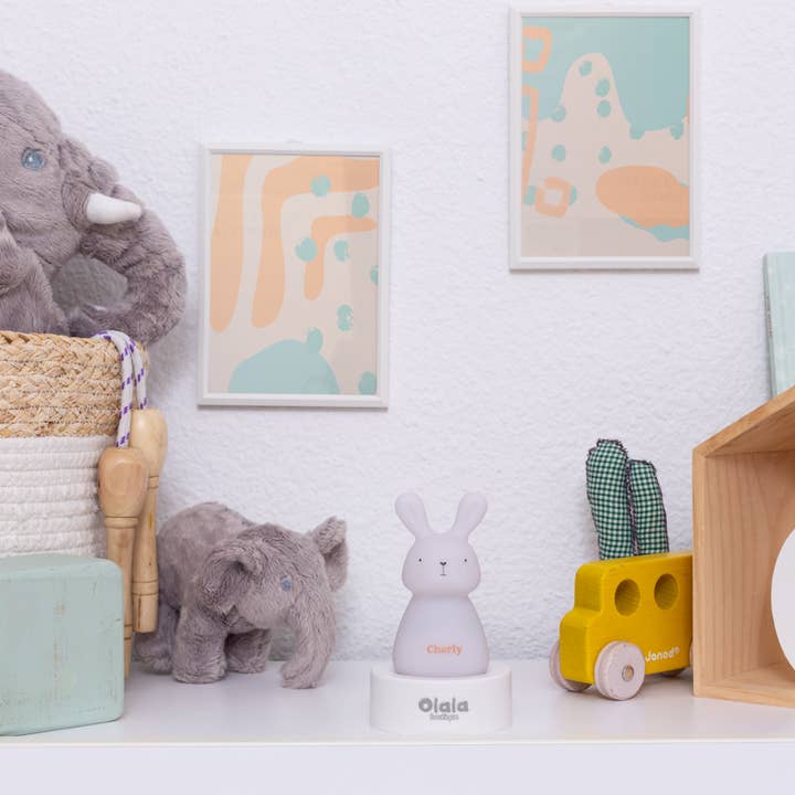 Olala Boutique - Wholesale Night Light - Kids & Baby - Charly Rabbit LED Night Light - Induction Charging7