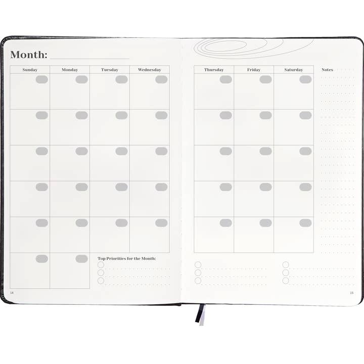 The One Day Co. - Wholesale Planner - Boundless Black3