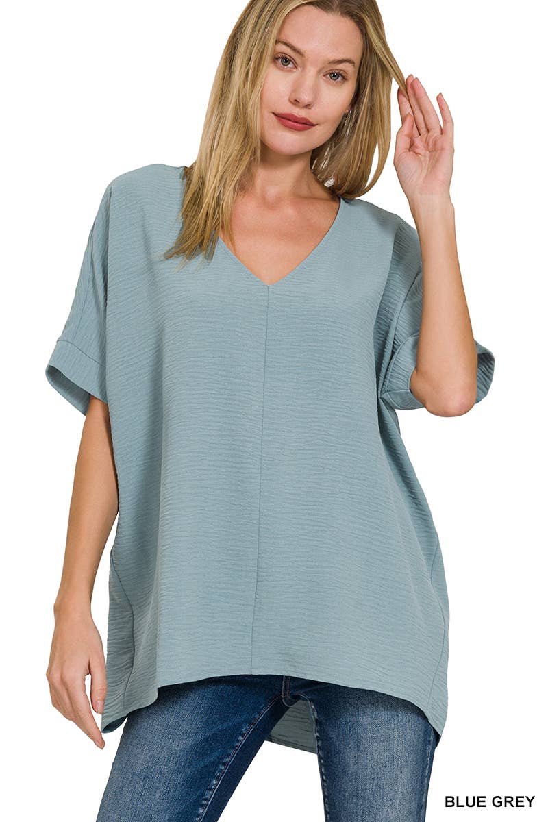 42POPS - Wholesale Blouse - Women's - `.Airflow Dolman Short Sleeve Top6