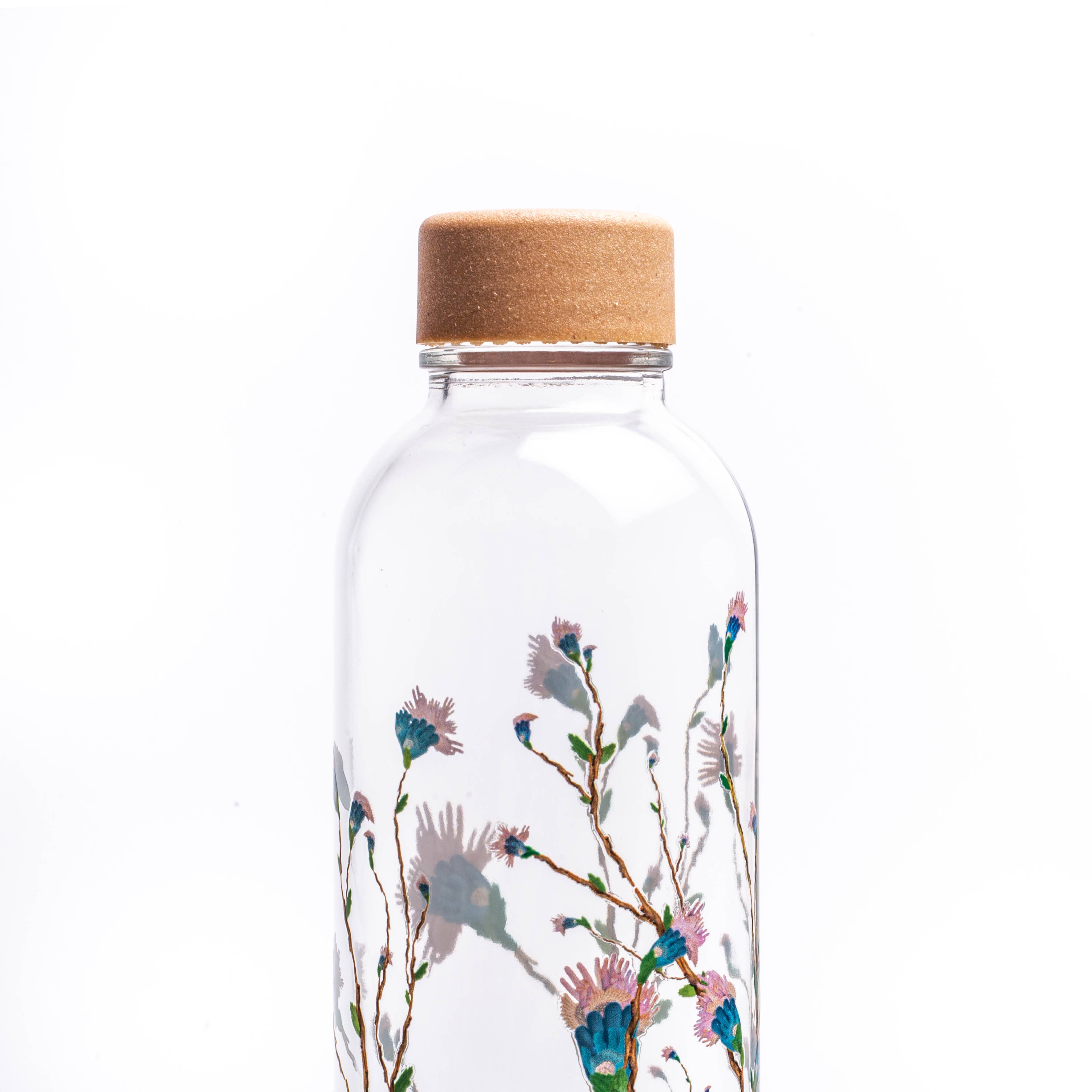 Carry Bottles - Wholesale Water Bottle - Glass Water Bottle - CARRY Bottle HANAMI 1.0l4
