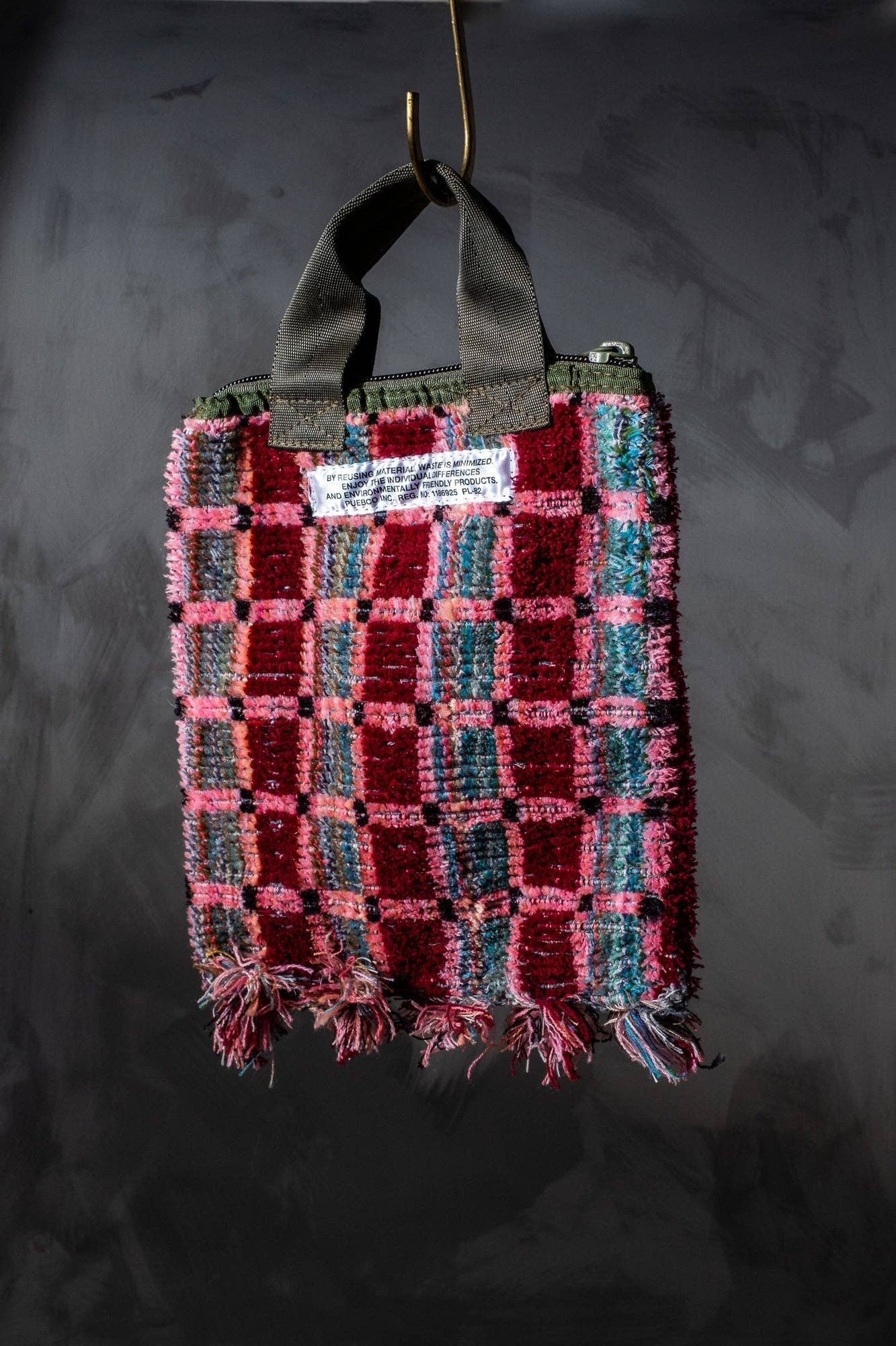 Puebco - Wholesale Tote Bag - Women's - TRUCK SEAT FABRIC SMALL TOTE38