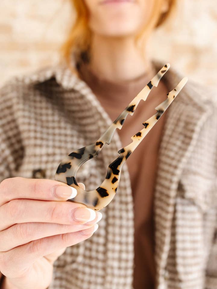 U-Shaped Hair Fork - Multiple Colors for wholesale by Shop Andi