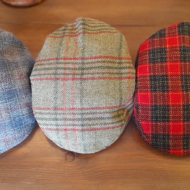 Leather Guild - Wholesale Flatcap - Men's - Tweed Flat Cap