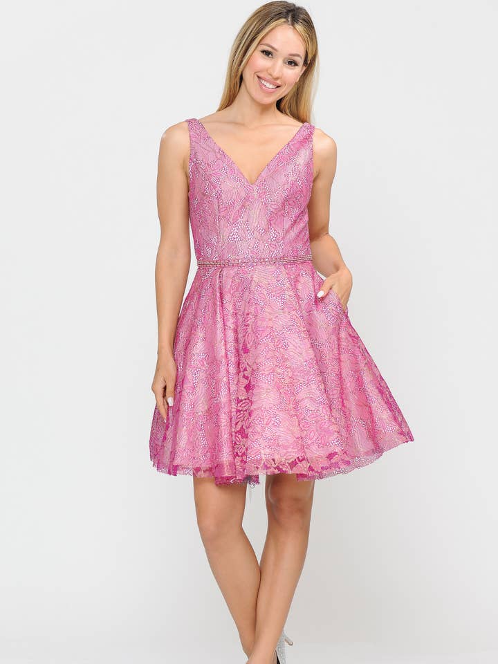 8504 Stun the room with this unique V-neck rhinestone belt for wholesale by POLY USA