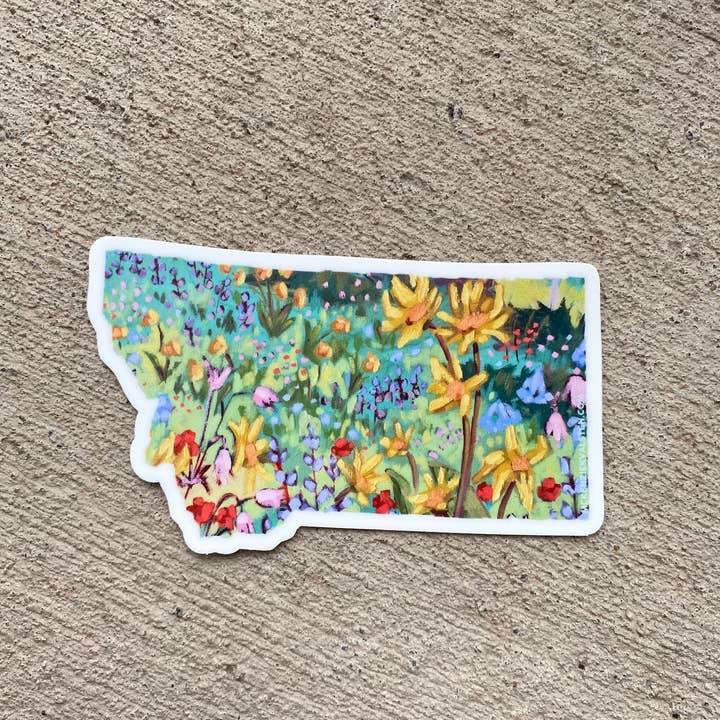 Mckenzie Kvalsten - Wholesale Sticker - Fairy Lake Flowers Vinyl Sticker2