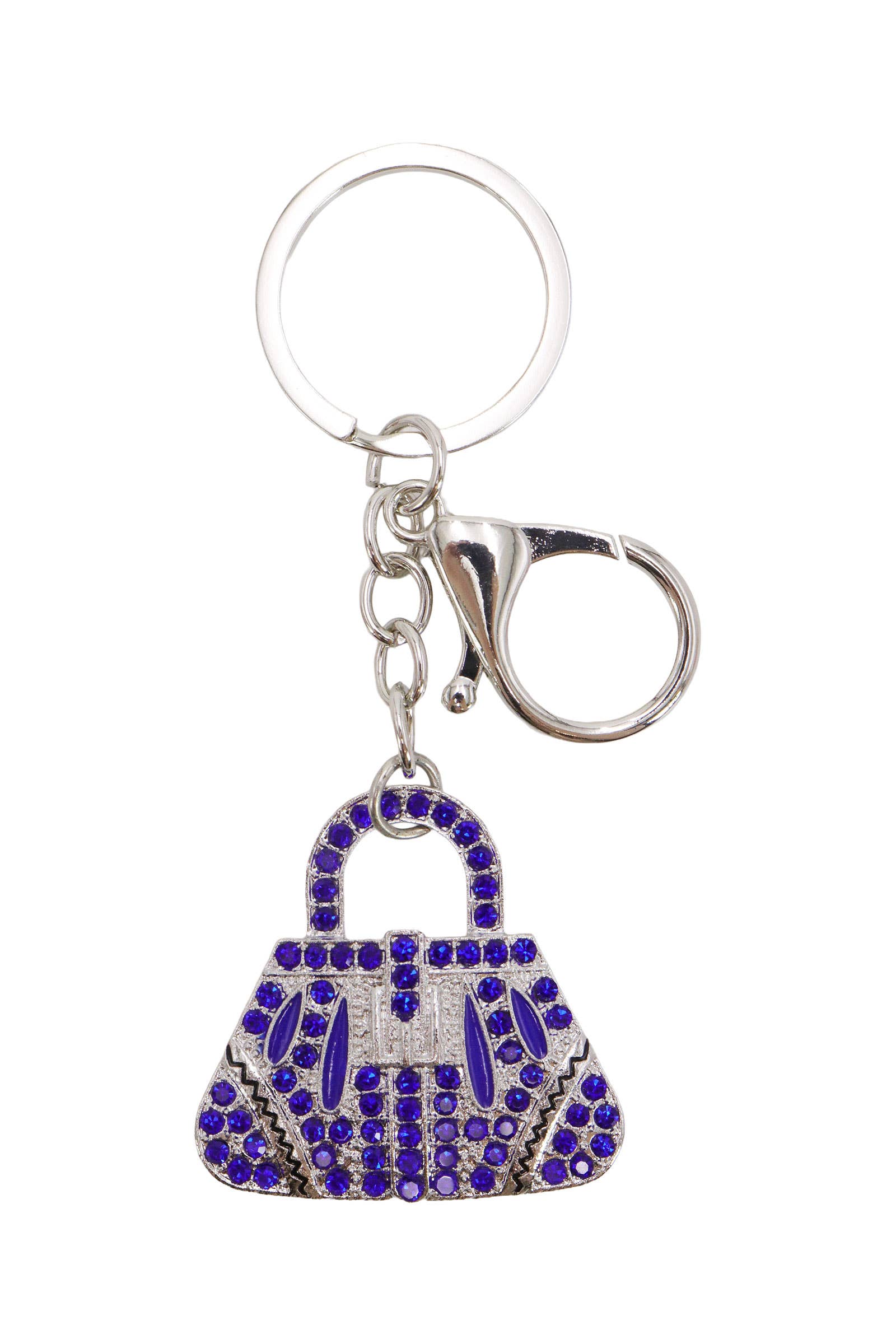 ASSORTI Porte-clés en strass scintillant pour sac à main de mode en vente sur Faire9