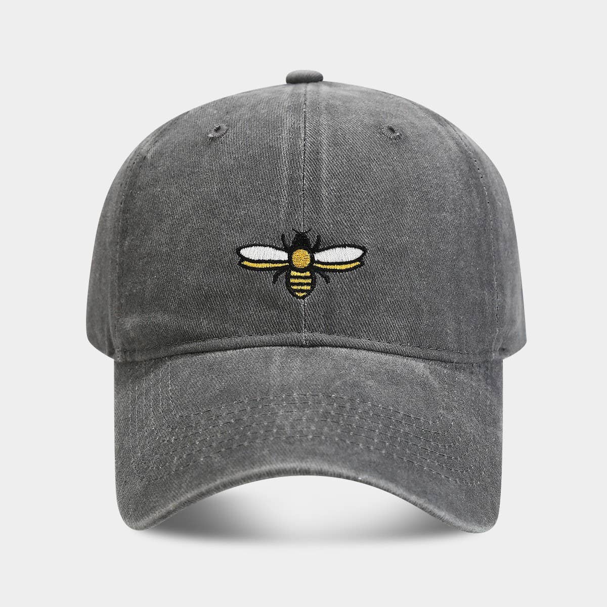 ACCITY - Wholesale Baseball Cap - Women's - Bee Embroidery Baseball Cap -  Outdoor Sun Hat CWAH20209