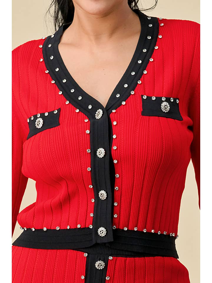 ELEICH INC - Wholesale Top & Skirt Set - Women's - Knit Cardigan & Skirt Set