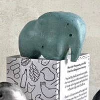 Gentil Inquiet (Éléphant) pour la vente par CURED