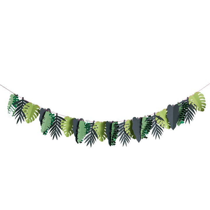 Hootyballoo by Club Green - Wholesale Bunting/Garland - Tropical Leaf Garland