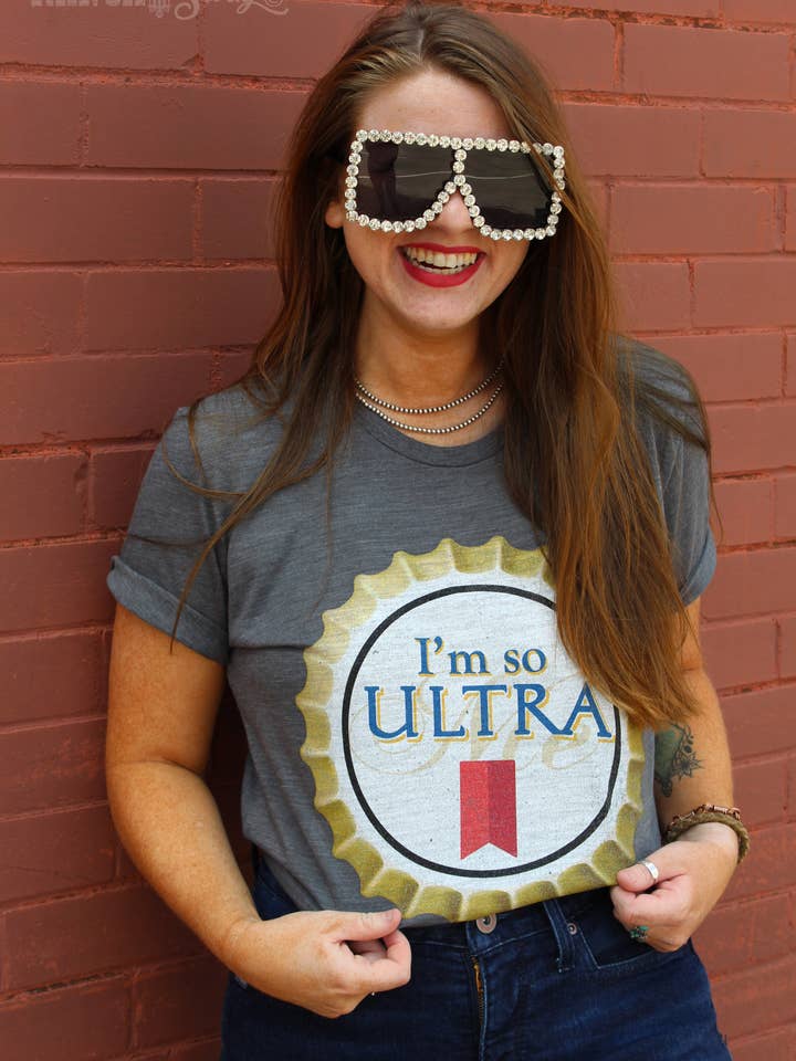 I'm So Ultra Graphic T-Shirt for wholesale by Ranch Swag