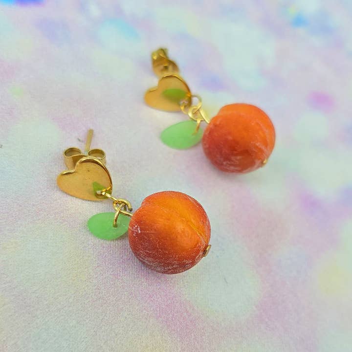blurandbake - Wholesale Dangle Earrings - Peach Dangles
