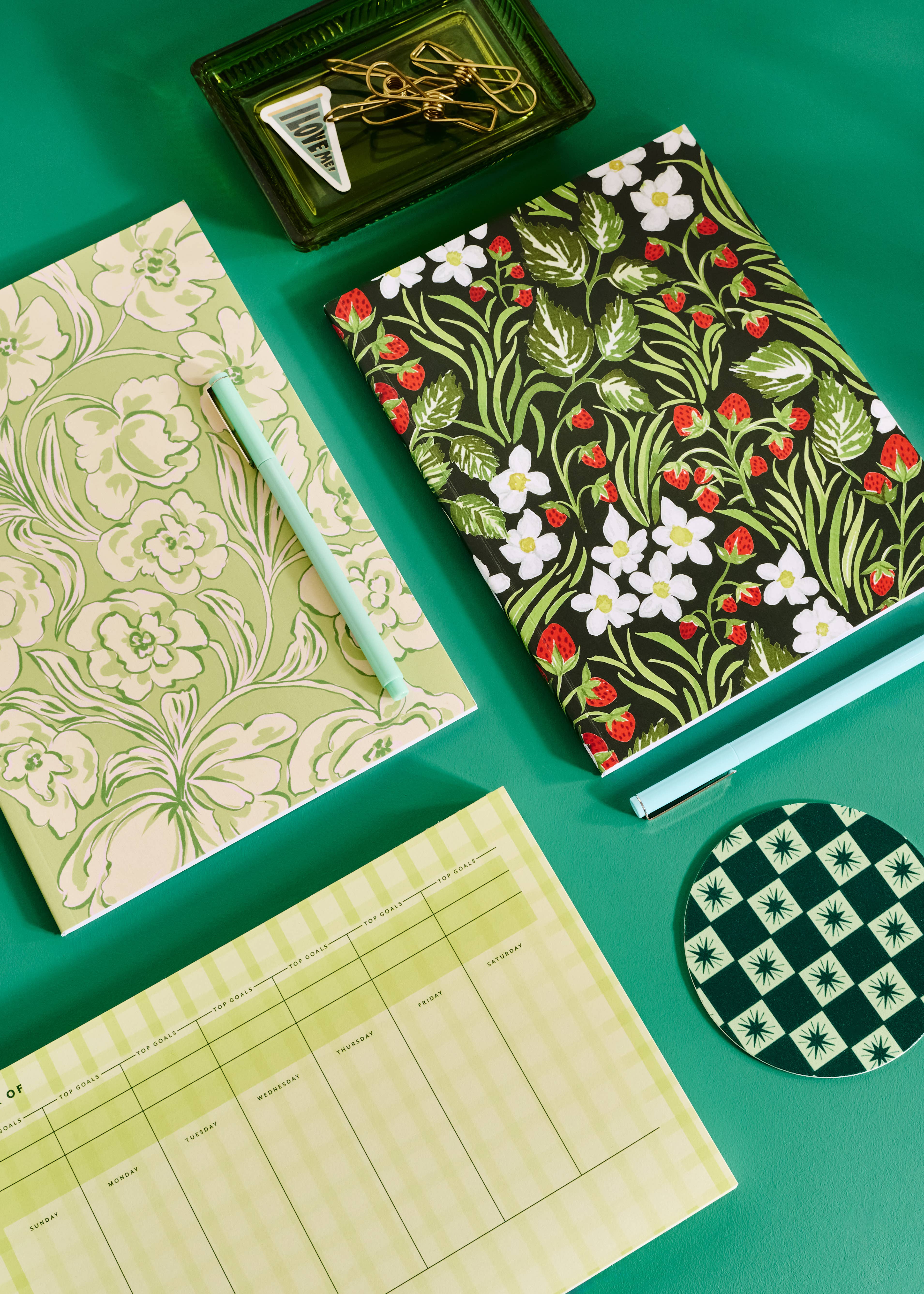 One & Only Paper – wholesale Journal och dagbok – Vildjordgubbe Linjerad Dagbok2