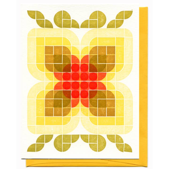 Carte LEGO Géante Jaune pour la vente par Kiss The Paper