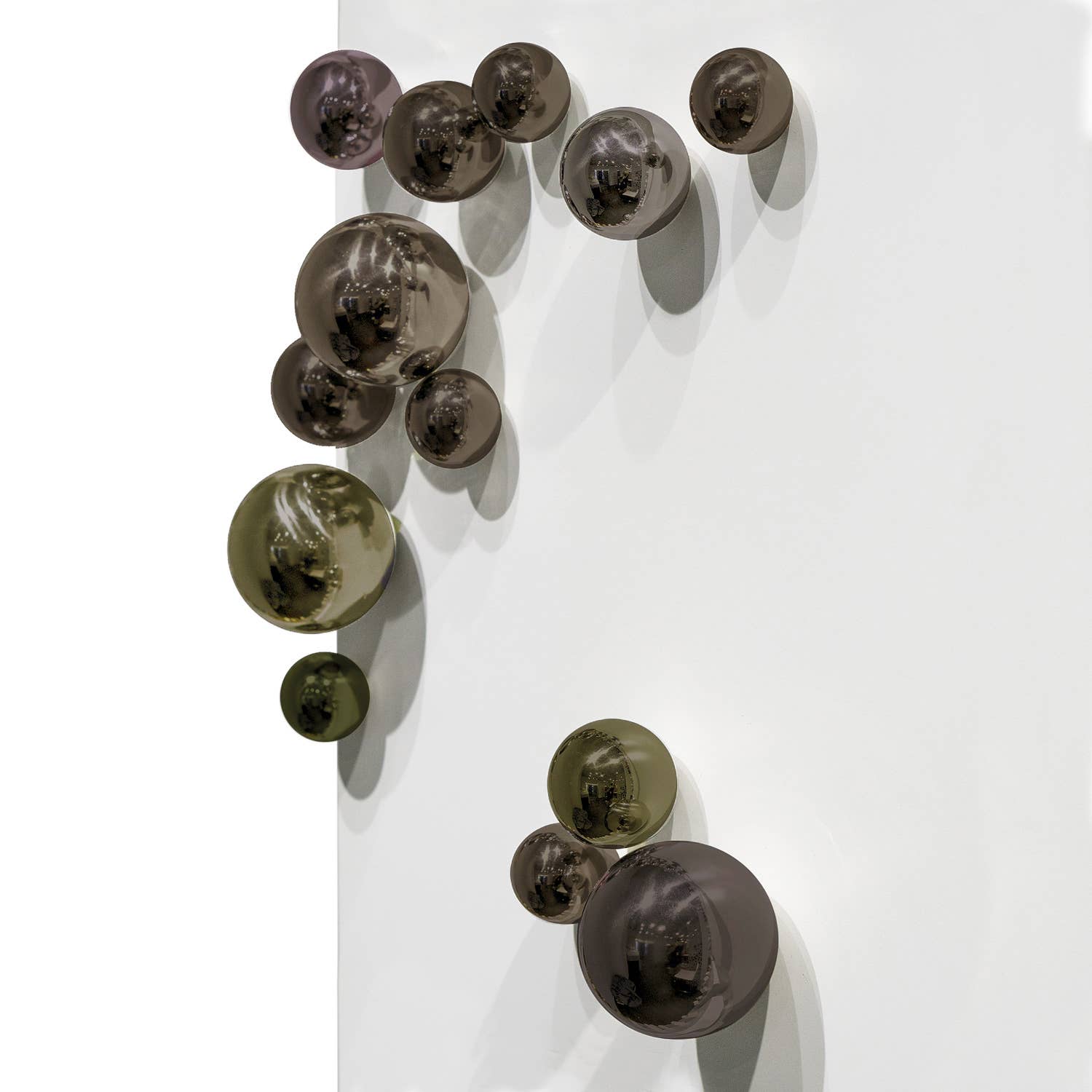 Gold Leaf Design Group – Engroshandel 3D-vægkunst – Wall Play™: Orb, Mica Gloss, Sæt/102